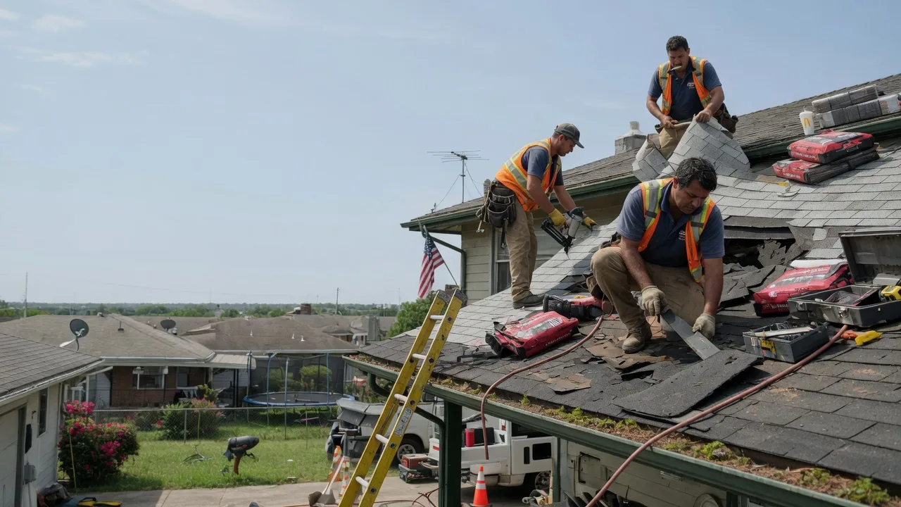 Roof Repair in Ponder, TX near me